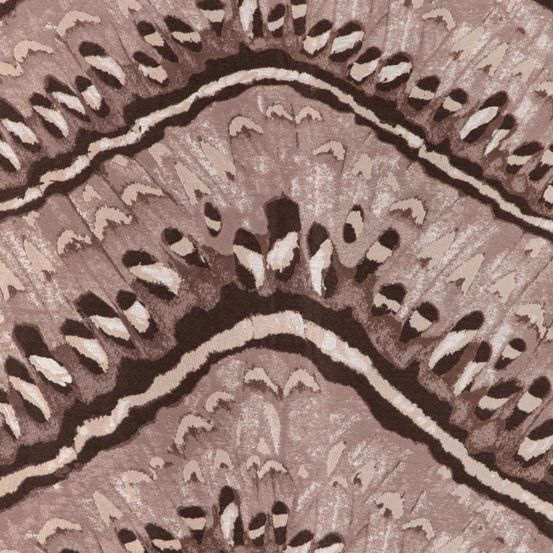 Moth Weave Fabric, Mulberry