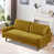 Velours jaune moutarde