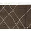 Tapis brun de haute qualité noué à la main