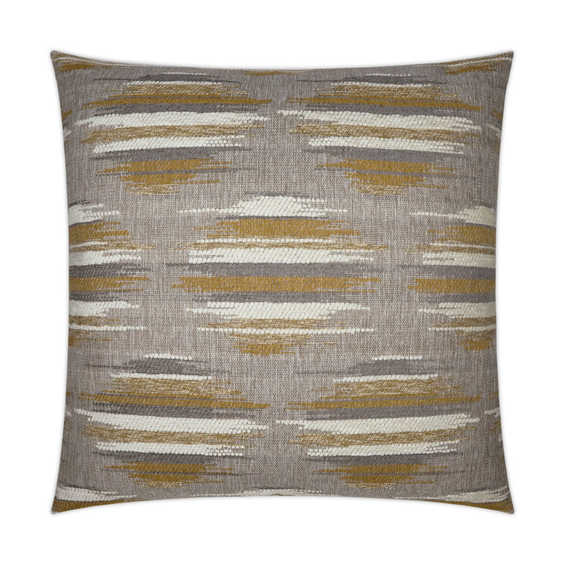 Kenzo Pillow Cover & Insert, Gold, Square 20"
