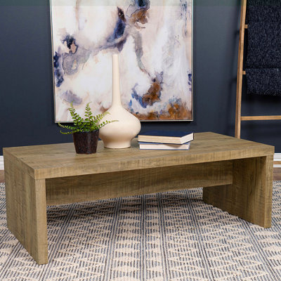 Mango Rectangular Engineered Wood Coffee Table
