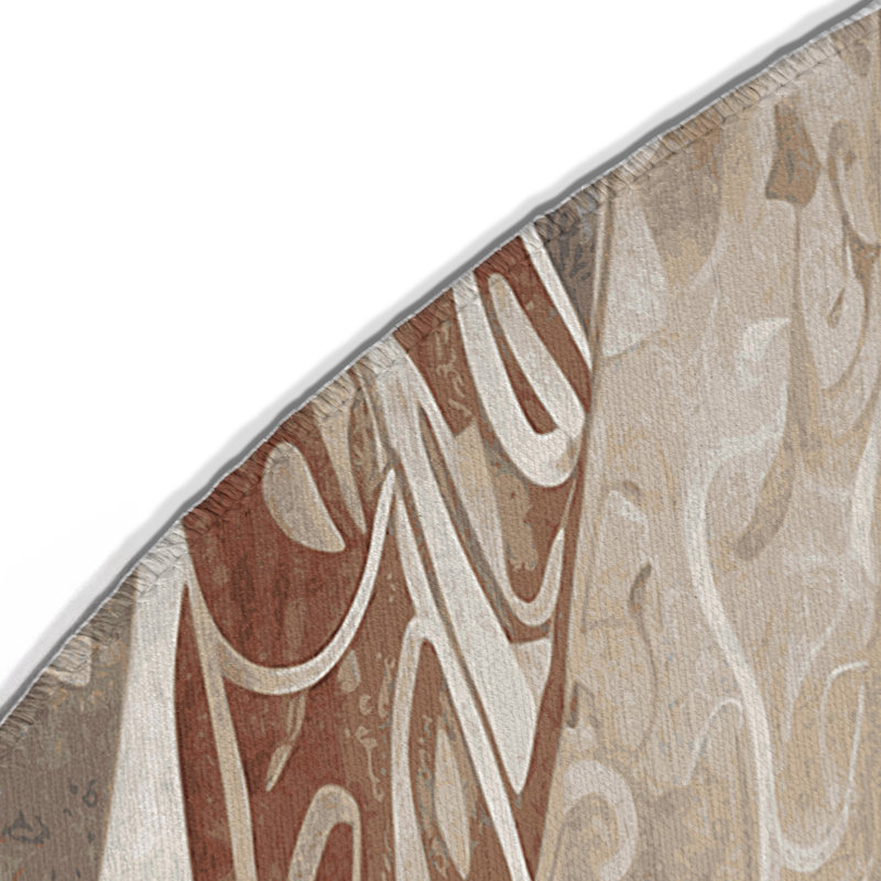Desert Breeze Indoor And Outdoor Area Rug, Round 5'