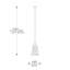 Luminaire suspendu à cône unique Bénéfice-1230963378-1230963381