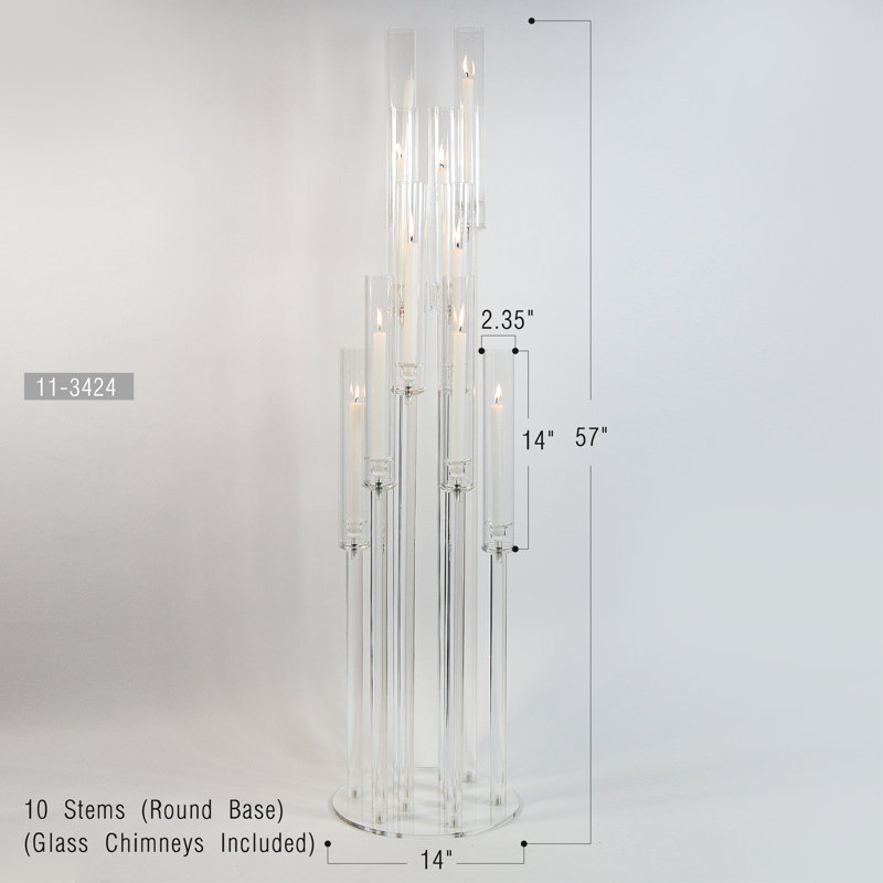 Diamond Glow Candelabra