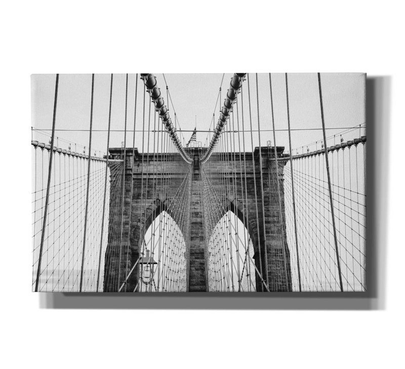  «Bbridge» par Decent Exposures, art mural sur toile, 40 po x 26 po, H 26 po x l 40 po