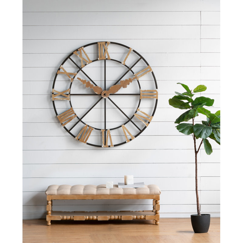 Metal Wall Clock