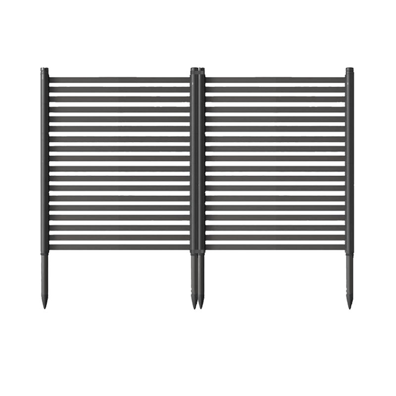 Garden Privacy Screen 2 Panel, 180cm Wide x 120cm High Decorative Screen, Decorative Garden Fence, Free Standing Fence for Outside, Metal Panels for Backyard Balcony Patio Garden