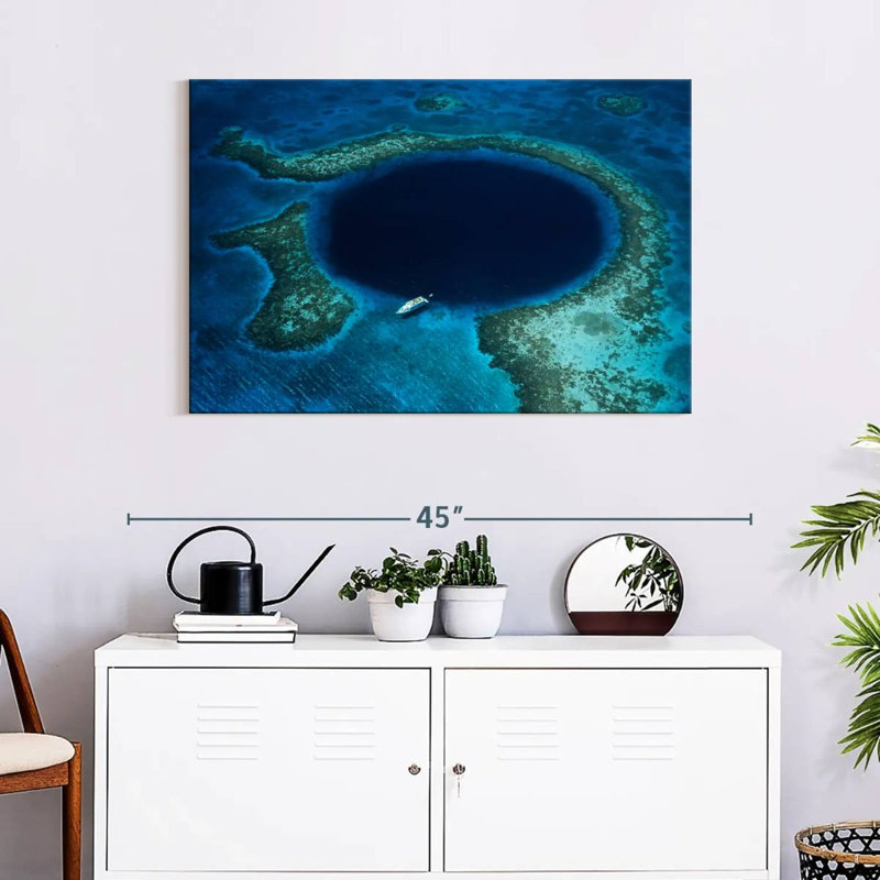 Kavia Belize Great Blue Hole, 24" H x 36" W