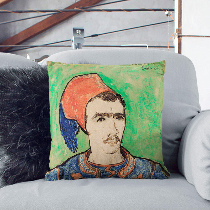 The Zouave Scatter Cushion with Filling, 55cm H x 55cm W x 20cm D