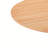 31.5"OAK COLOR TOP Tulip Table Mid-Century Dining Table For 2-4 People With Round Mdf Table Top, Pedestal Dining Table, End Table Leisure Coffee Table-1493416040-1493416047-1493416045