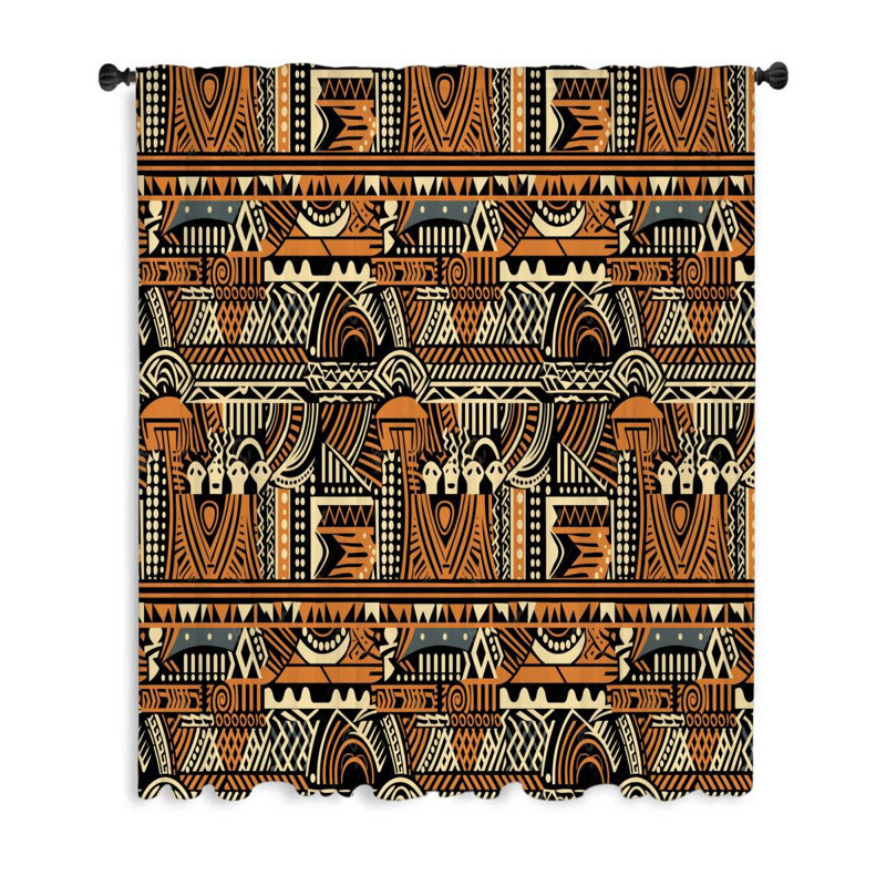 Rideaux africain, rideaux occultants tribaux, rideaux