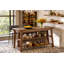 Table de bar en bois massif de 160 cm, grande table de bar/pub pour cuisine et salle à manger