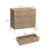 3 Drawer Chest of Drawers for Bedroom Living Room Hallway-1013179818