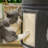 3-Storey Cat Condo Barrel Tree with 2 Hideaways; Scratching Board