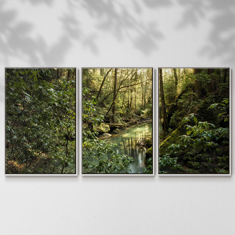 3 lumières filtrées II, H 36 po x l 75 po x P 2 po, Blanc