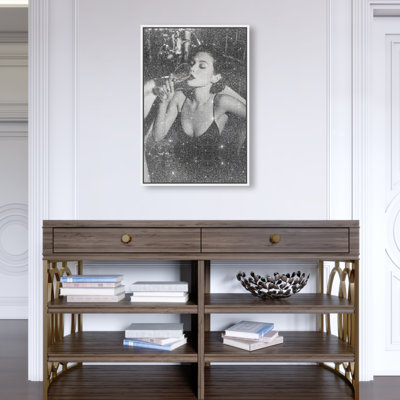 Darkened Glow Print by Oliver Gal