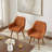 Rayshawn 22.83" W Linen Swivel dining chairs-406045622