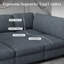 Canapé-lit modulaire 5 places, canapé-lit rembourré Frostvelvet-1534050222-1534050227