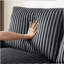 71"  Sofa Plush Corduroy Square Storage Armrest USB Port-18394115