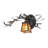 Wrought Iron Armed Sconce