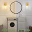 Ensemble de 2 appliques murales modernes Annafran avec abat-jour en verre transparent-1835194109-1875531579