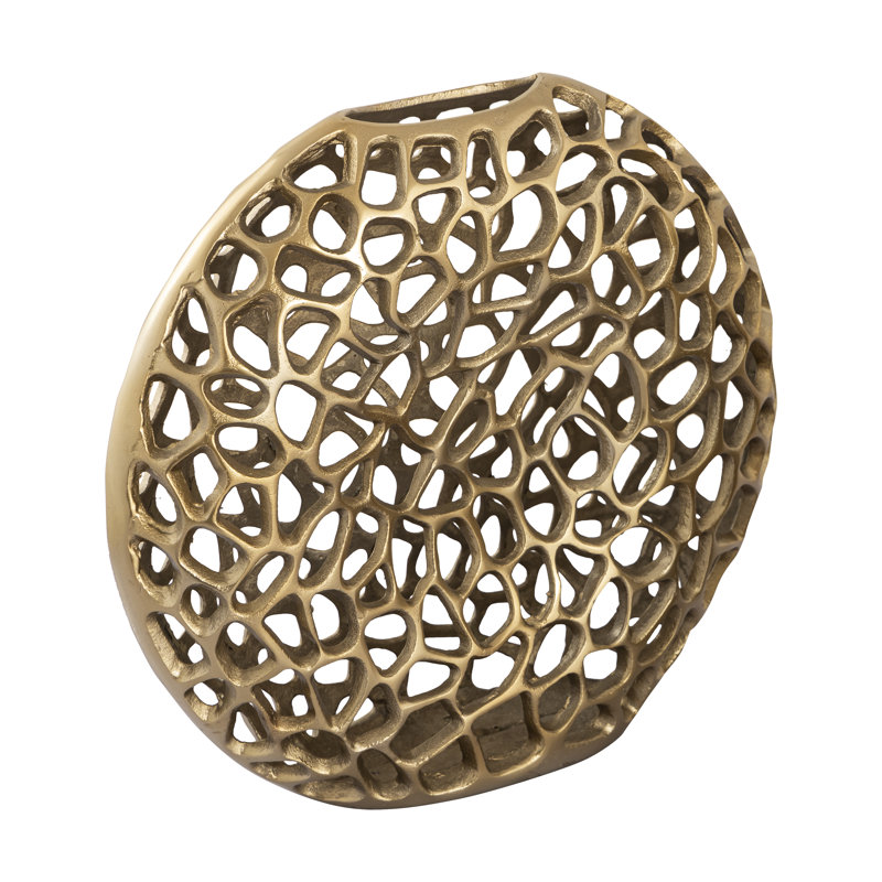 Vase Reef - petit, H 12 po x l 13,5 po x P 3,5 po