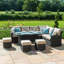 Uli Left Hand Rattan Corner Dining Set - with Rising Table-1795679154