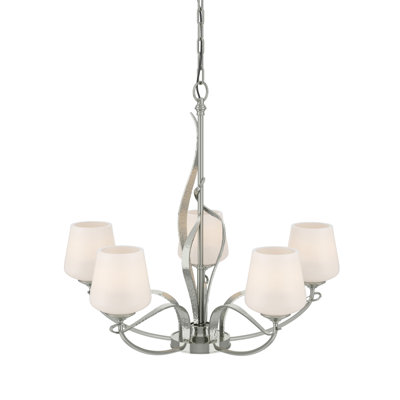 Lustre classique / traditionnel à 5 lumières de style bougie Flora