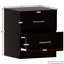 Russo Solid + Manufactured Wood Bedside Table-2040597601