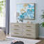 Corry Solid Wood 160cm W 6 - Drawer Chest of Drawers