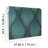 Starfall Teal Metallic Ikat Wallpaper