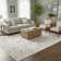 Losh Oriental Performance Traditional Vintage Area Rug in Brown/Beige/Cream