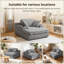 Upholstered Corduroy Accent Chair-1196293848