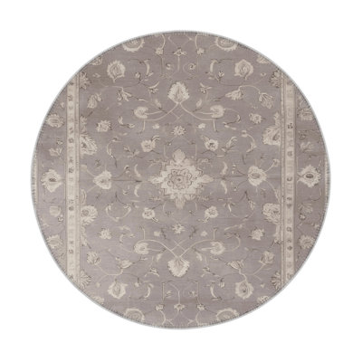 Tapis gris d'intérieur et d'extérieur Tabriz