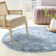 Tapis bleu Mahn Southwestern
