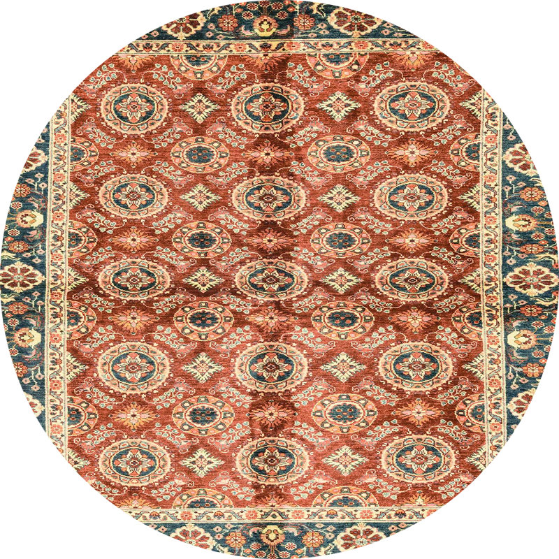 Tapis abstrait moderne 3198, Rond 6 pi