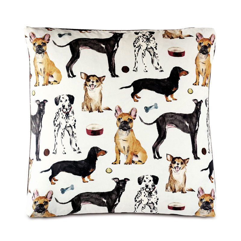 Pets Square Pillow Cover & Insert