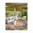 Palm Patterned Woven Base Machine Washable Rug-243157060