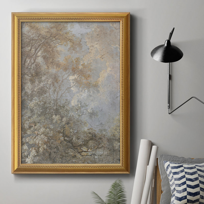 " Forest Fresco I ", 20" H x 16" W