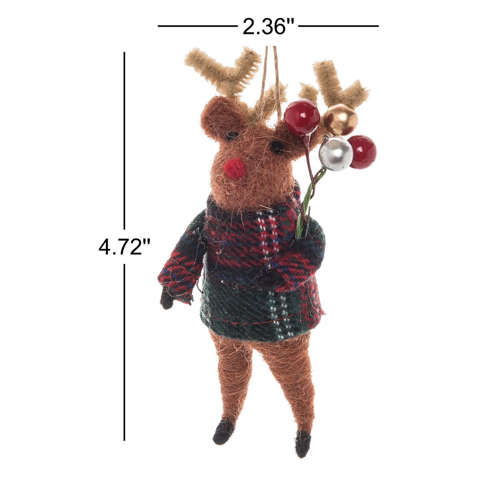 5" Hanging Figurine Ornament