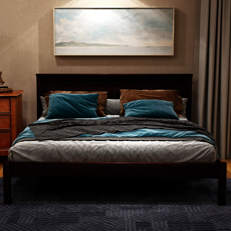 Beckville Platform Bed, Espresso, Full