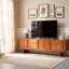 Meuble télé minimaliste en cerisier