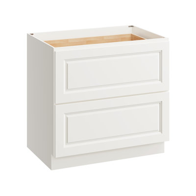 Armoire de cuisine au sol avec 2 tiroirs