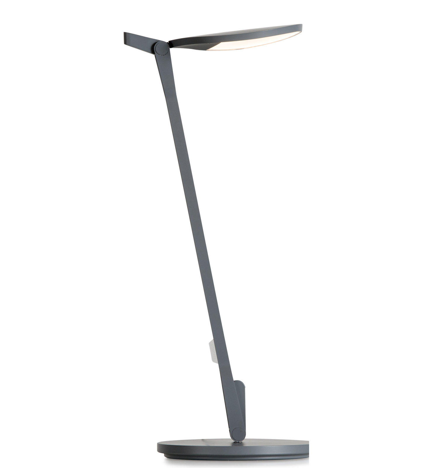 Splitty Metal USB Desk Lamp, Matte Grey