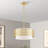 Eraman 4-Light Dimmable Drum Chandelier-416356744-491219224