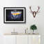 Sunset over Yosemite - Picture Frame Graphic Art Print-56864212-56864213