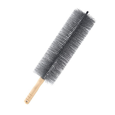 Brosse flexible pour enlever les mottes, ventilateur de fenêtre, brosse pour égoutter les fenêtres, brosse de nettoyage pour fenêtre