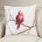  Cardinal Print Square Pillow Cover & Insert-1320589628