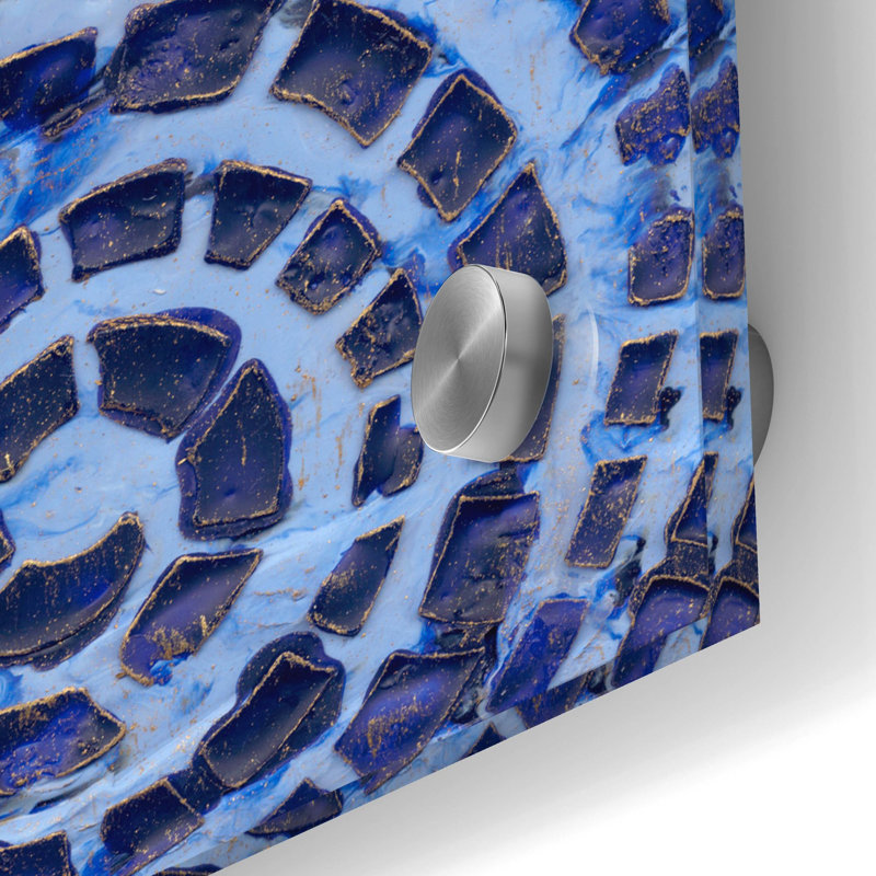  'Tempest 2' by Alicia Ludwig Acrylic Glass Wall Art, 24" H x 24" W