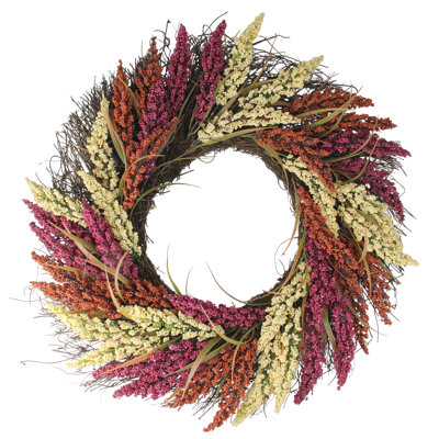Couronne de vigne artificielle d'automne 22 po